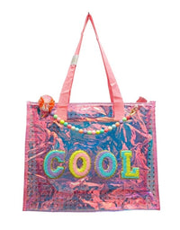 Cool Holographic Multipurpose Tote
