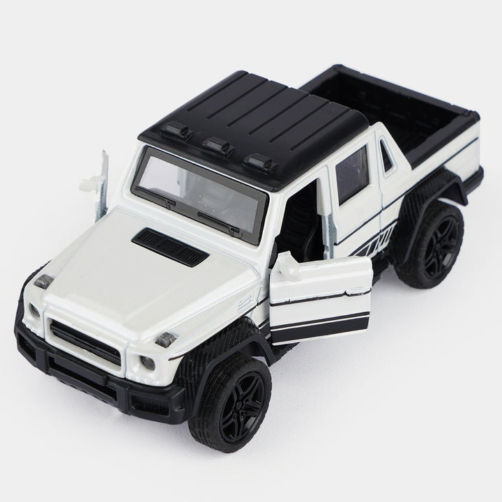 Die-Cast Off-Road Pickup Truck Toy – Realistic Design & Openable Doors