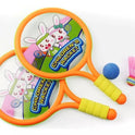 Tennis Racket Game With Shuttlecock And Ball Toy For Kids