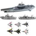 Super Army Aircraft Carrier Jet Playset Military Adventure Toy Set for Kids