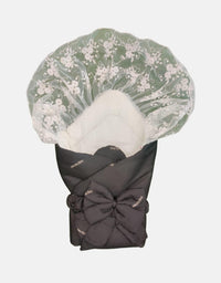 Soft & Beautiful Baby Nest For New Born Babies - Black
