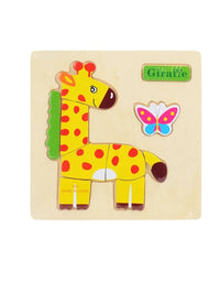 Wooden Giraffe Puzzle Toy For Kids
