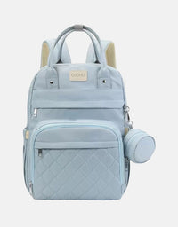 Fashion Mummy Maternity Diaper Bag - Light Blue
