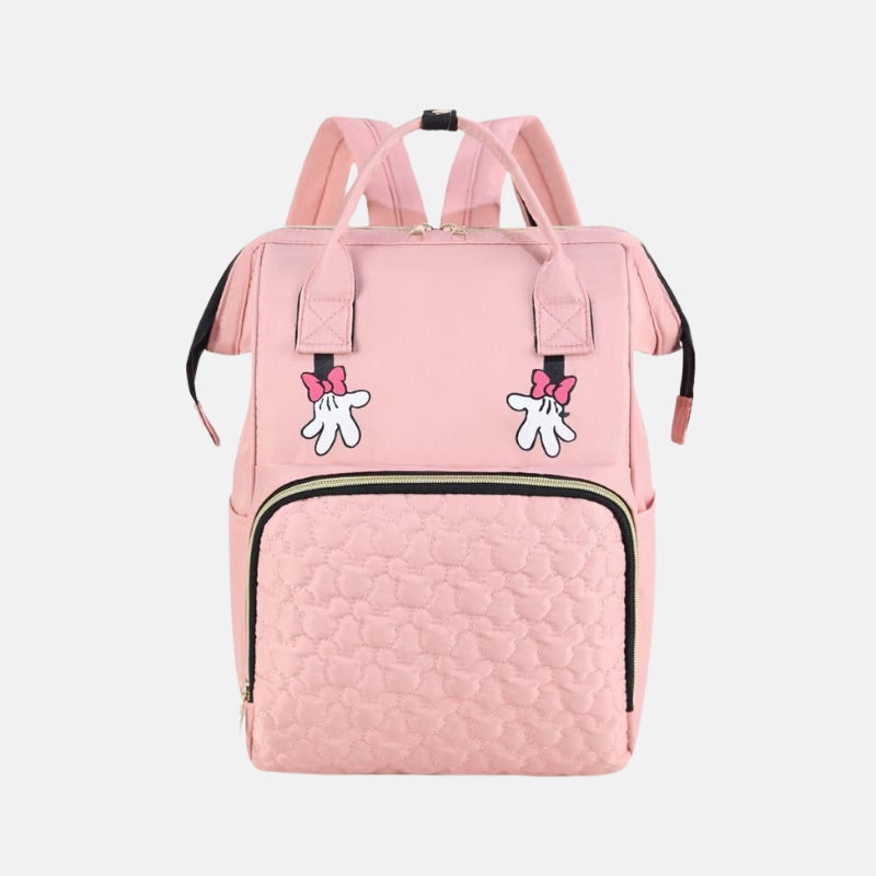 Multifunctional Mommy Maternity Diaper Bag - Pink