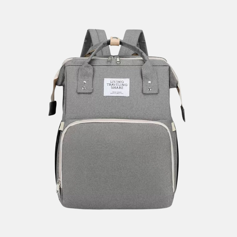 Beautiful Baby Diaper Bag - Gray