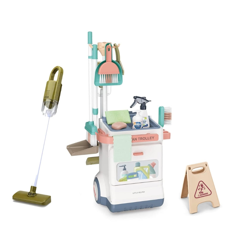 Cleaning Playset Educational Toy For Kids - 20 Pcs