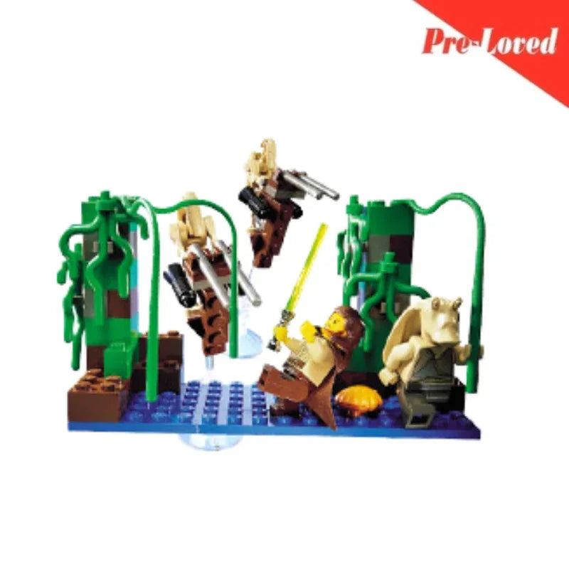 LEGO Star Wars Episode 1  7121 Naboo Swamp System vintage Set 1999