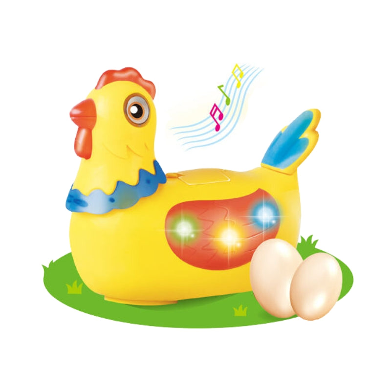 Musical Egg Laying Hen With Light And Sound For Kids