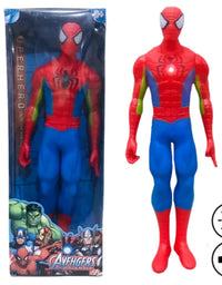 Spiderman Figure Toy With Light And Music For Kids
