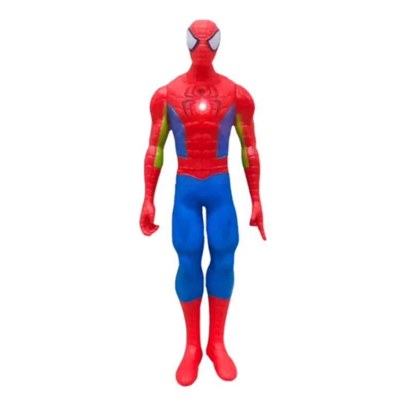 Spiderman Figure Toy With Light And Music For Kids