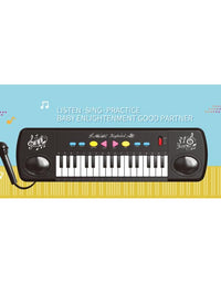 Multifunctional Electronic Musical Keyboard With Mic For Kids
