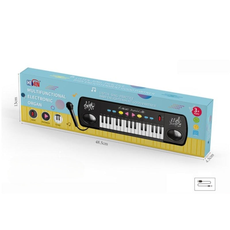 Multifunctional Electronic Musical Keyboard With Mic For Kids