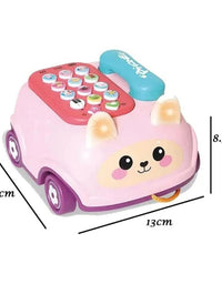 Rabbit Phone Car Puzzle Toy For Kids
