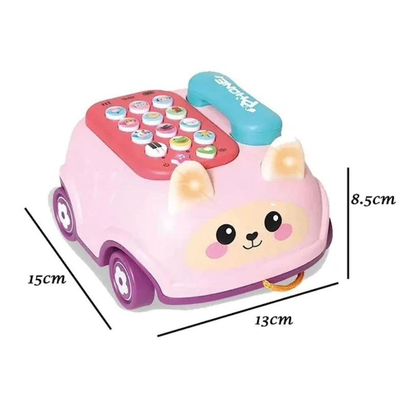 Rabbit Phone Car Puzzle Toy For Kids