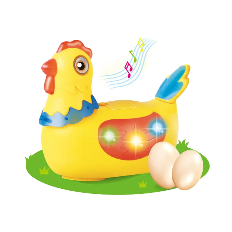 Egg Laying Animal Mobilization Electric Educational Toy For Kids