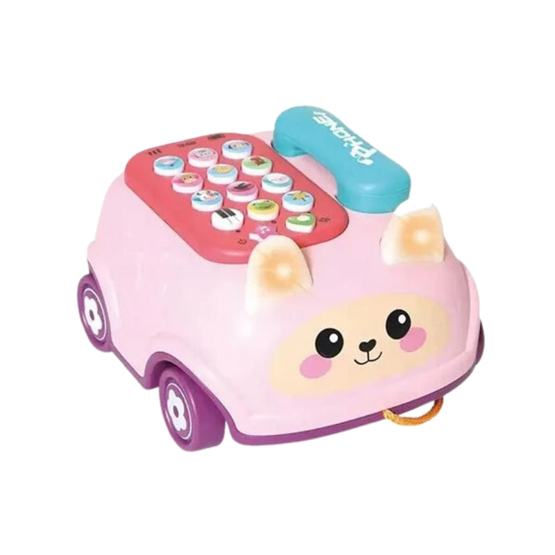 Rabbit Phone Car Puzzle Toy For Kids