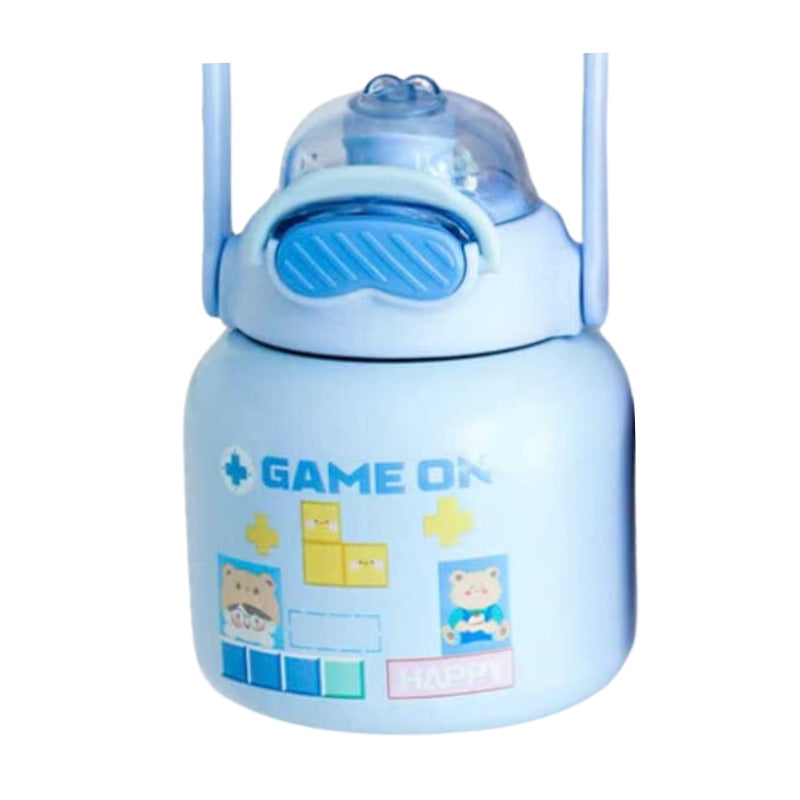 Game On Cattle Style Metal Water Bottle For Kids (DW-720)