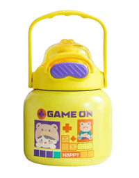 Game On Cattle Style Metal Water Bottle For Kids (DW-720)
