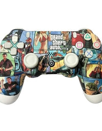 PS4 Wireless Controller DualShock for PlayStation 4 PS4 Copy - GTA 5 Edition
