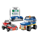 COGO Plastic Model Block 3 in 1 Polices Car Building Blocks Sets