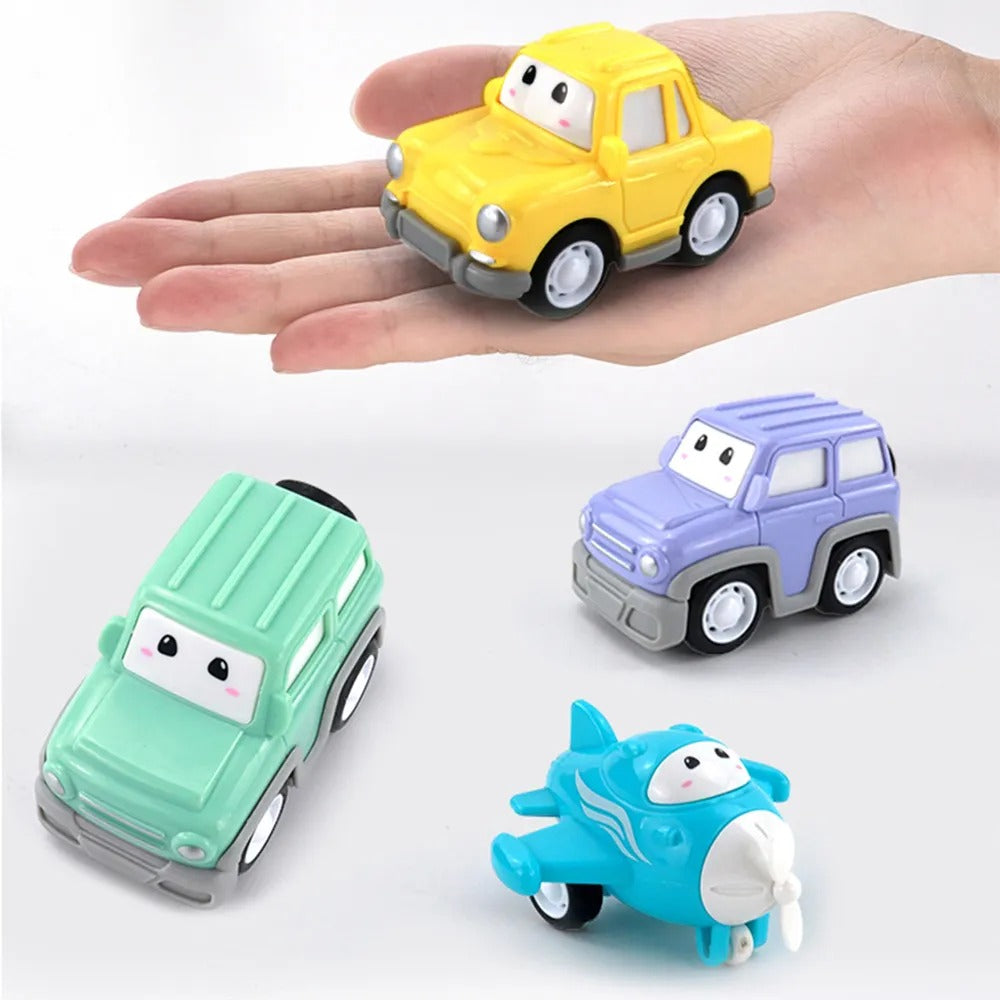 Mini Lovely Vehicle Toy Set For Kids - 5 Pcs