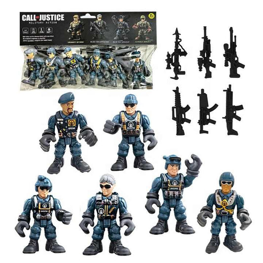 Call of Justice Military Action Figures Set with Accessories