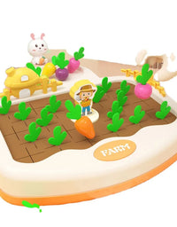 Interesting Radish Farm : Carrot Pulling Memory Game Toy For Kids
