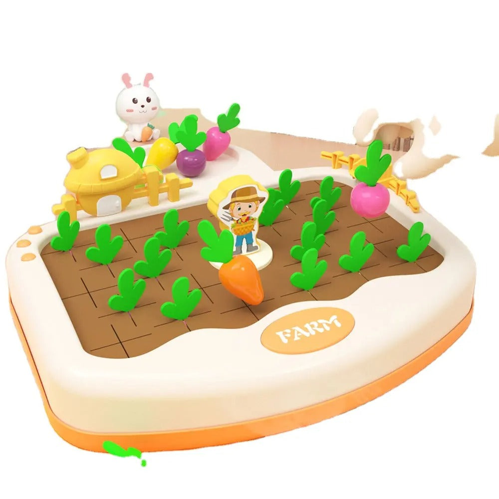 Interesting Radish Farm : Carrot Pulling Memory Game Toy For Kids