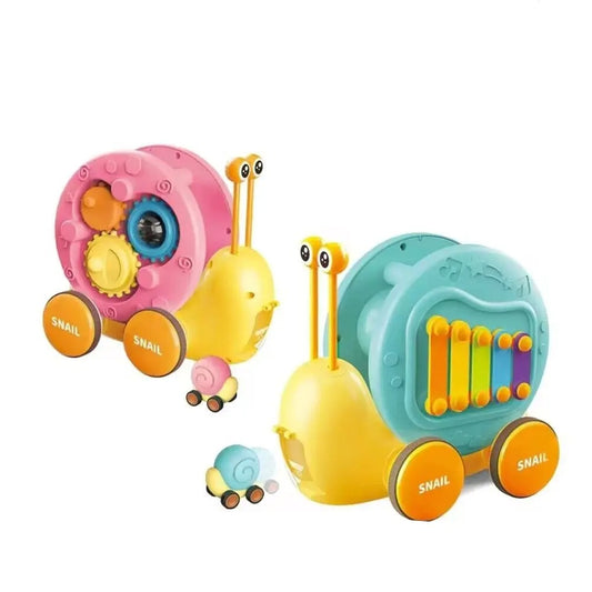 Early Education Xylophone Snail Puzzle Toy For Kids