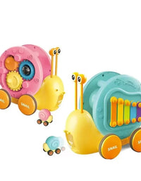 Early Education Xylophone Snail Puzzle Toy For Kids
