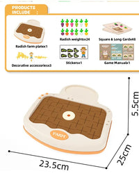 Interesting Radish Farm : Carrot Pulling Memory Game Toy For Kids
