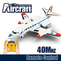 40MHz Remote Control Aircraft Toy With Lights For Kids