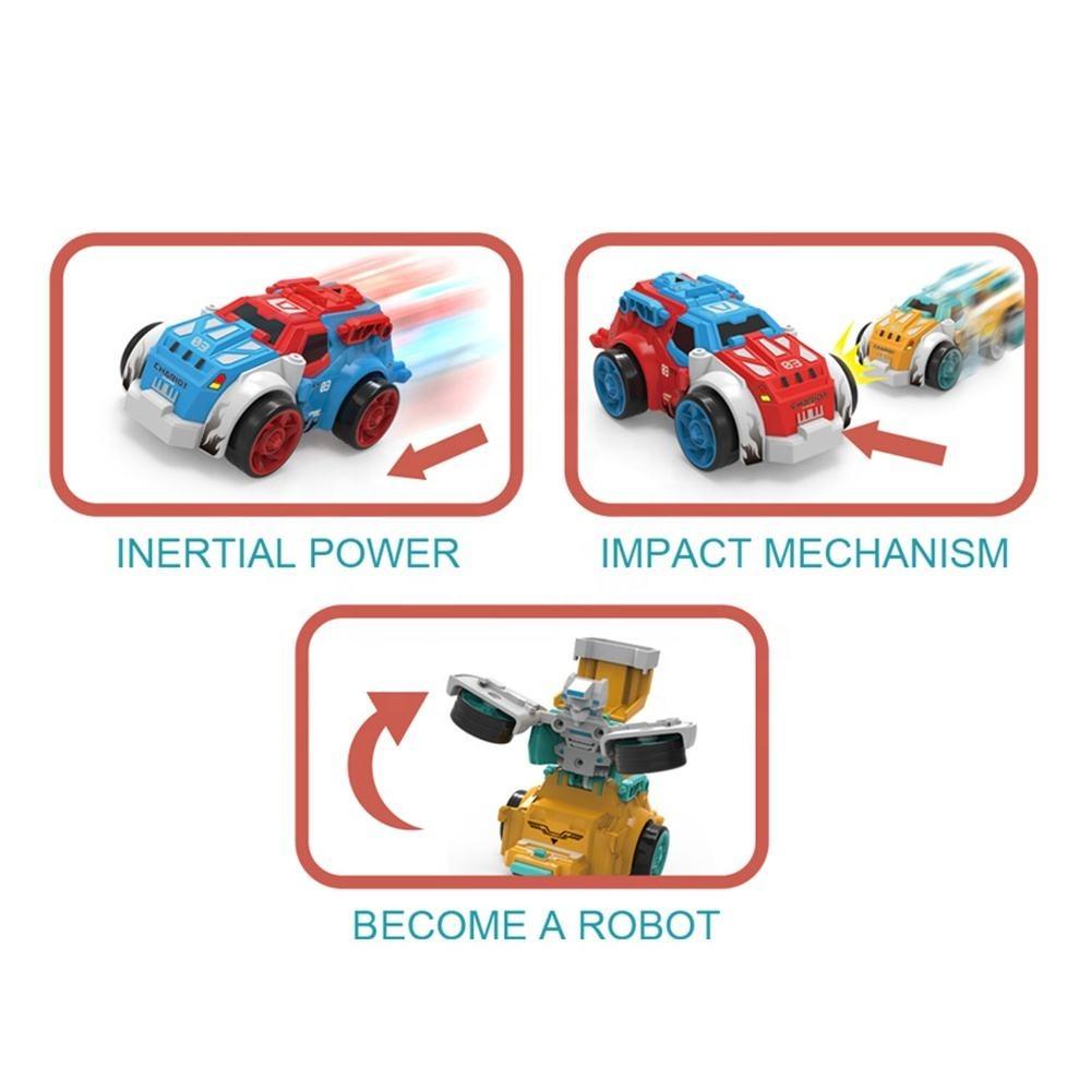 A-Speed Transformer Robotic Car Toy For Kids - Assorted