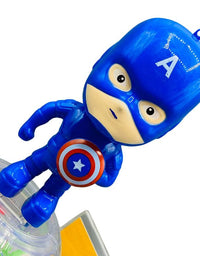 Battery Operated Captain America Gear Toy
