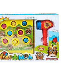 WHAC-A-MOLE Electronic Toy With Hammer Challenge Game
