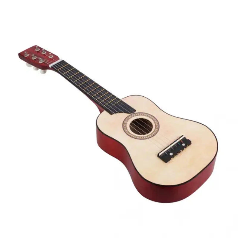 Rock Wooden Guitar Musical Instrument Toy