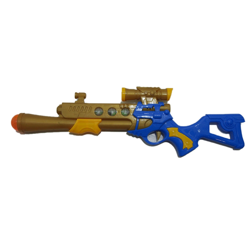 Space Model Musical Gun Toy With Light