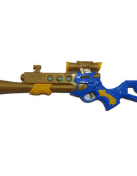 Space Model Musical Gun Toy With Light
