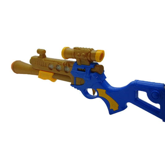 Space Model Musical Gun Toy With Light