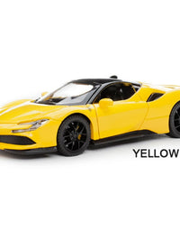 Super Die-Cast Alloy Model Car With Sound And Light
