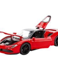 Super Die-Cast Alloy Model Car With Sound And Light
