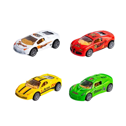 Alloy Diecast Sports Car Model Set