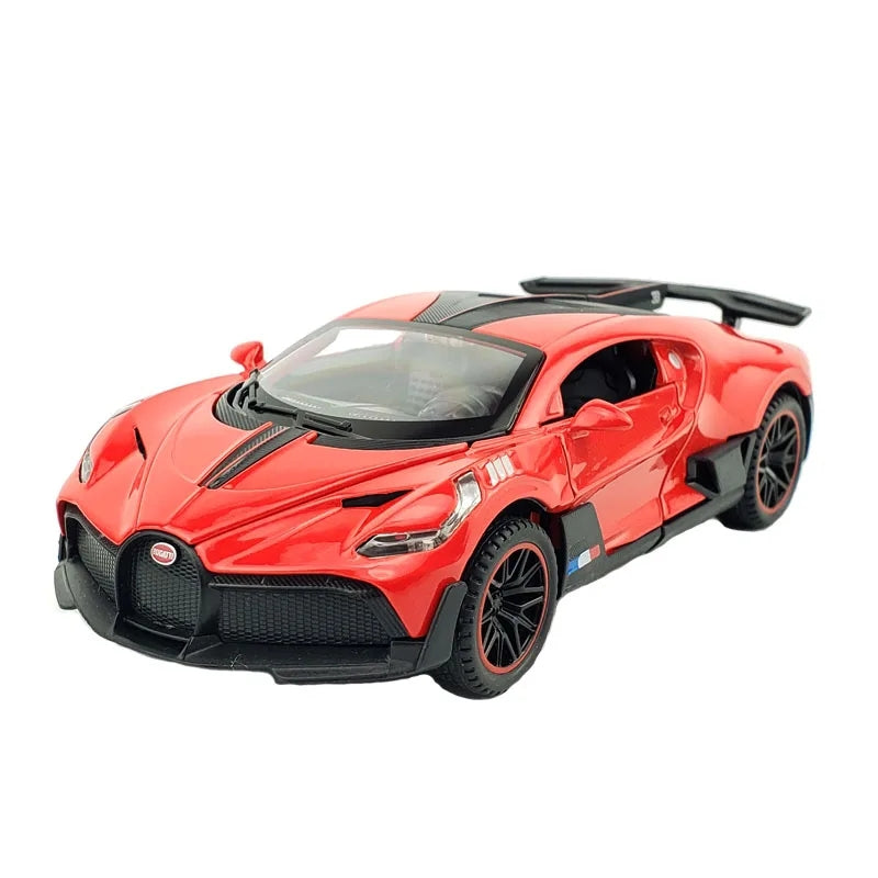 Bugatti Divo Alloy Sports Diecast Car Sound And Light