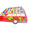 3D Educational  Alphabet Travel Bus Toy