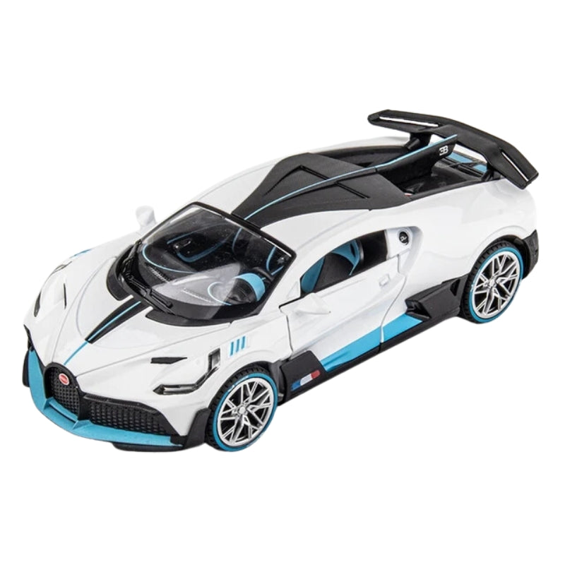 Bugatti Divo Alloy Sports Diecast Car Sound And Light