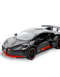 Bugatti Divo Alloy Sports Diecast Car Sound And Light
