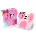 Unicorn Puppy Soft Fluffy Diary