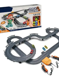 Track Master : 1:64 Scale Of Racing Track Set For Kids
