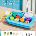 Pretend Play Sink Toy Kitchen Set – Play Sink with Running Water – Realistic Kitchen Toy for Kids