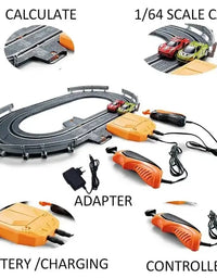 Track Master : 1:64 Scale Of Racing Track Set For Kids
